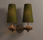 Applique da Parete Orlan Twin Shade