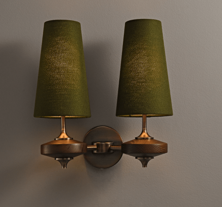 Applique da Parete Orlan Twin Shade