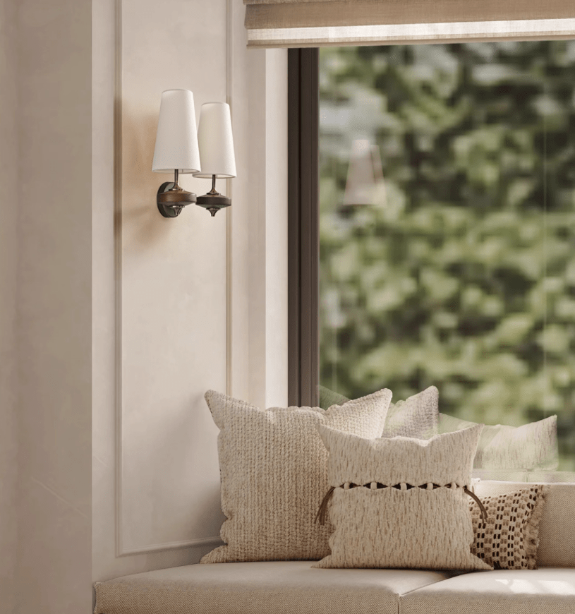 Applique da Parete Orlan Twin Shade