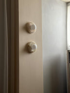 Applique Orli in Onice Bianco