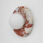 Applique in Marmo Rosso Orli