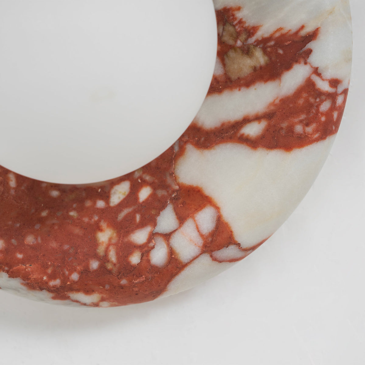 Applique in Marmo Rosso Orli