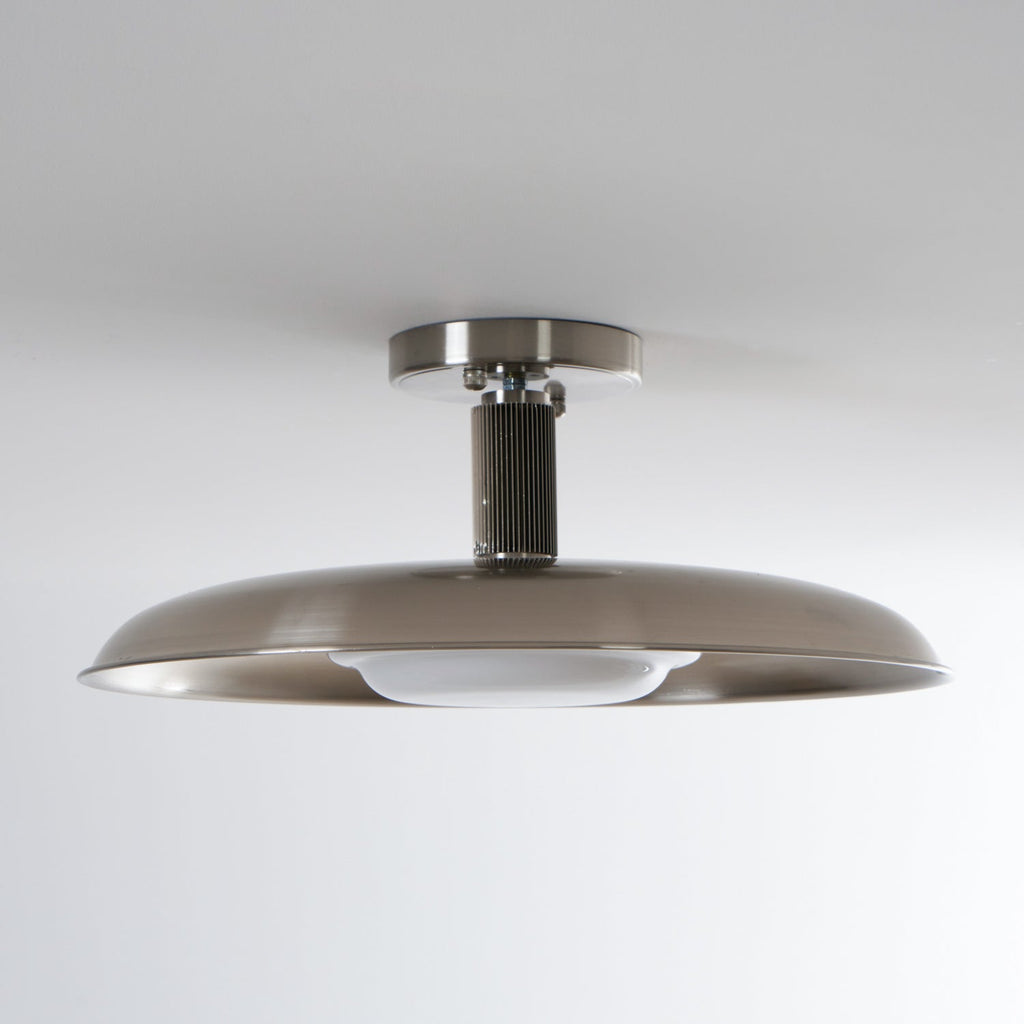 Lampada da soffitto a pannello piatto stile coperchio di pentola