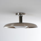 Lampada da soffitto a pannello piatto stile coperchio di pentola
