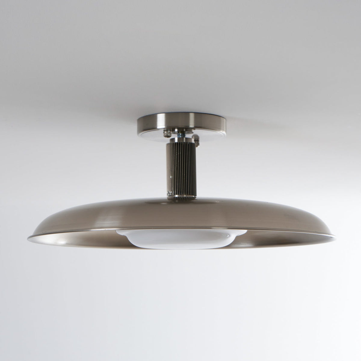 Lampada da soffitto a pannello piatto stile coperchio di pentola