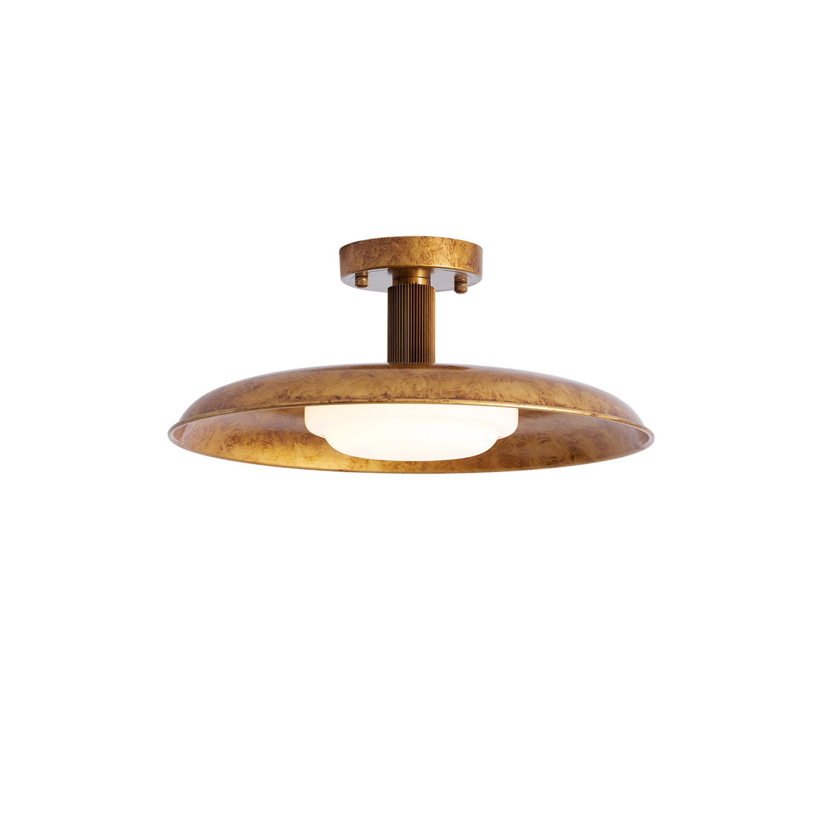 Lampada da soffitto a pannello piatto stile coperchio di pentola