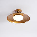 Lampada da soffitto a pannello piatto stile coperchio di pentola