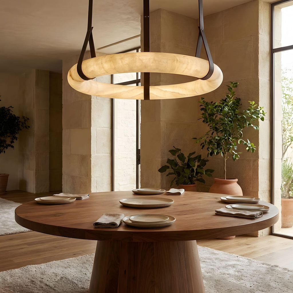 Lampada a sospensione Oslo Alabaster A