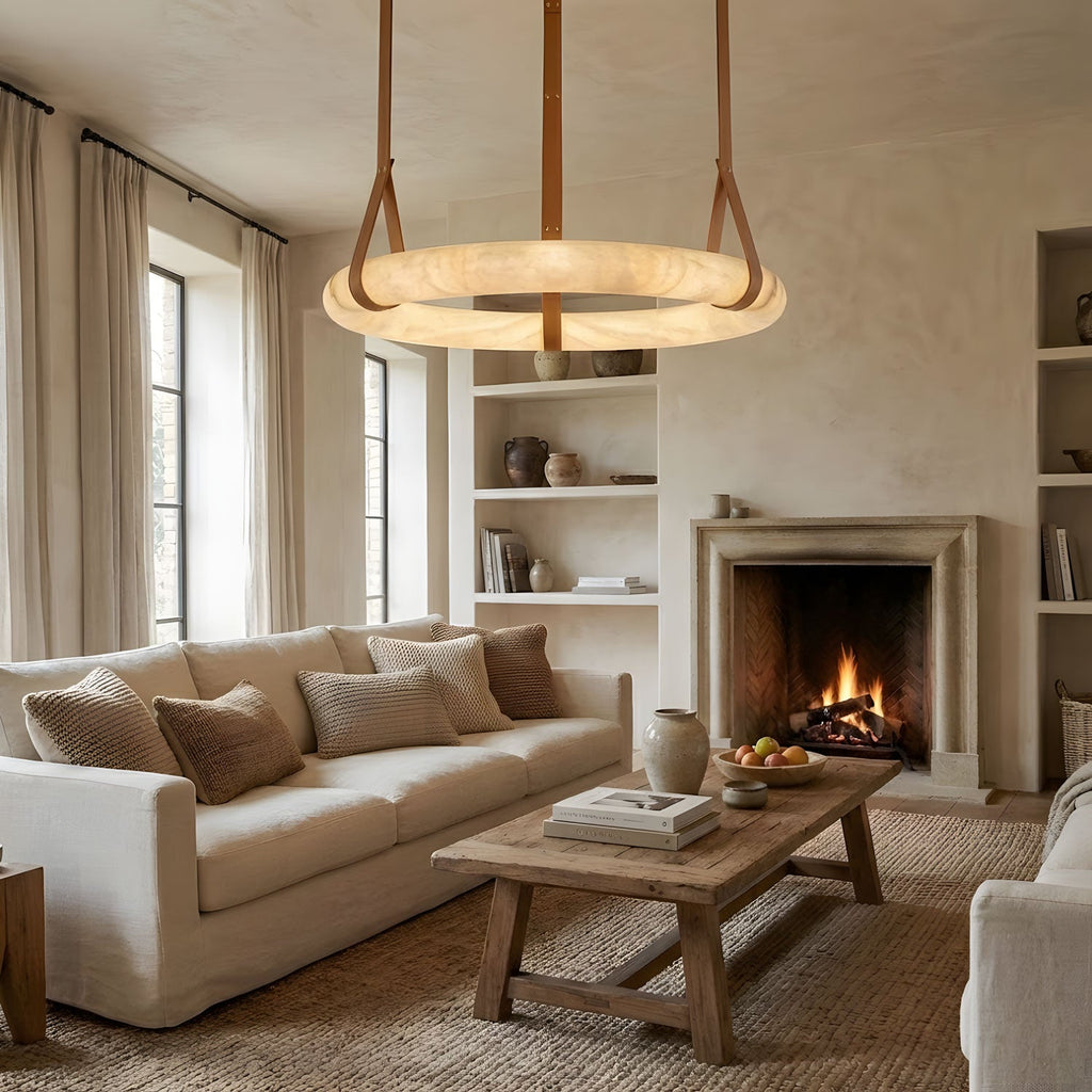 Lampada a sospensione Oslo Alabaster A