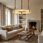 Lampada a sospensione Oslo Alabaster A