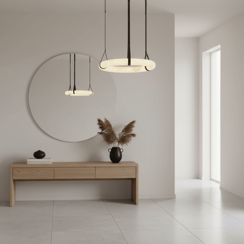Lampada a sospensione Oslo Alabaster A