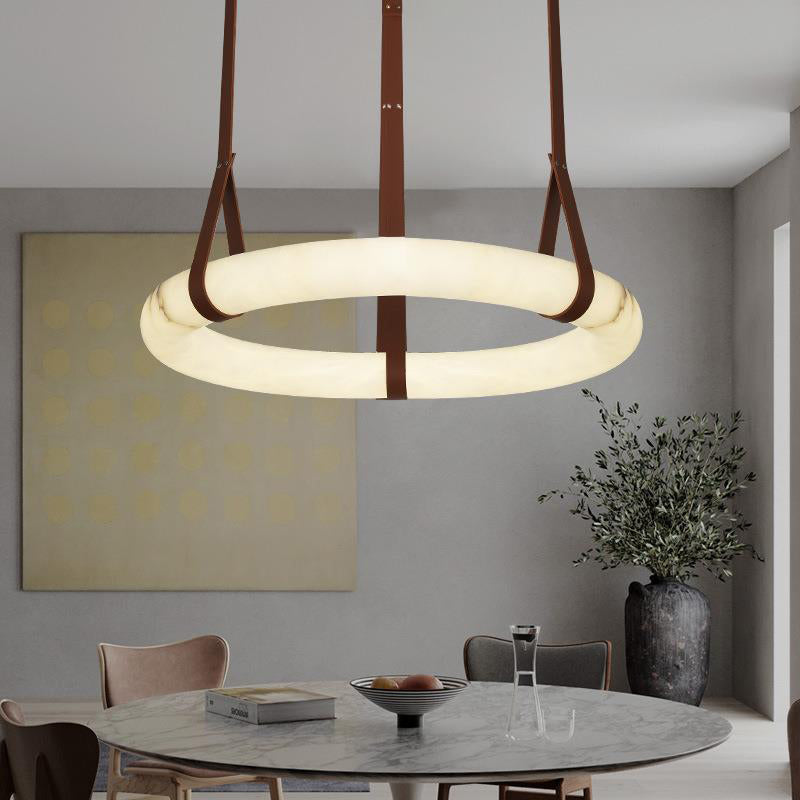 Lampada a sospensione Oslo Alabaster A