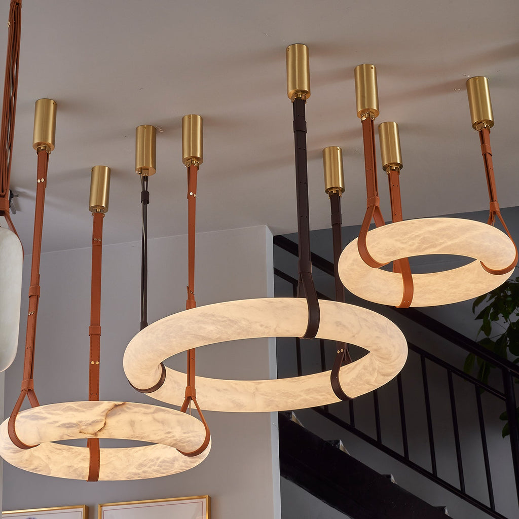 Lampada a sospensione Oslo Alabaster A