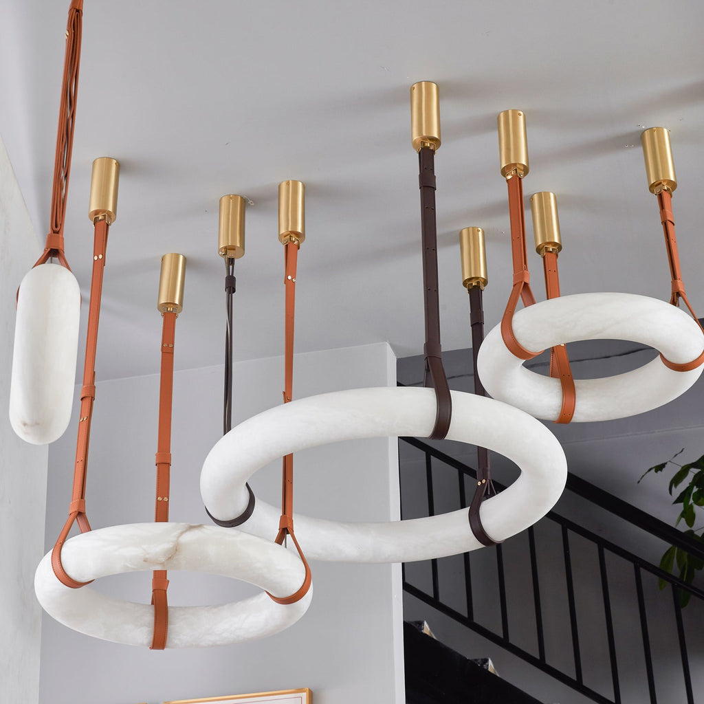 Lampada a sospensione Oslo Alabaster A