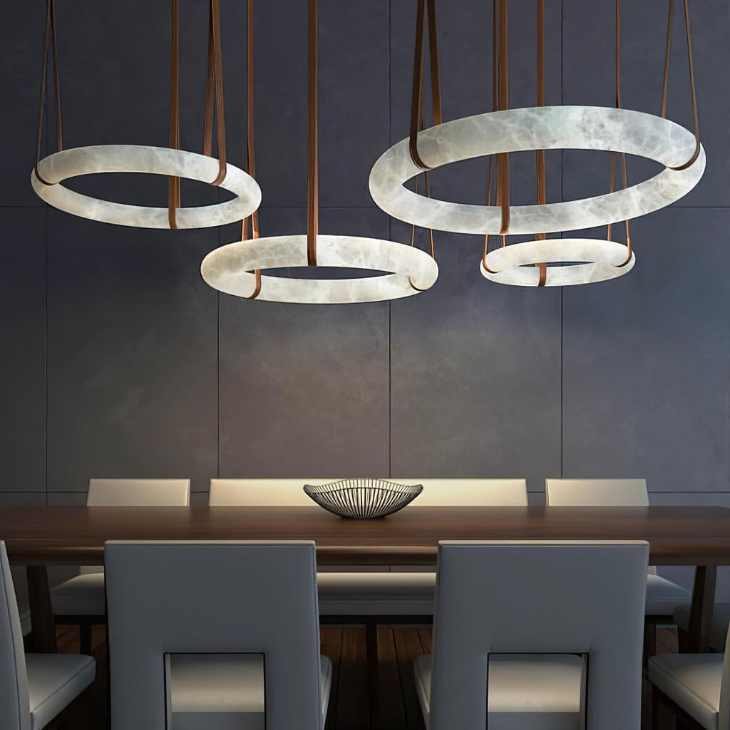 Lampada a sospensione Oslo Alabaster A