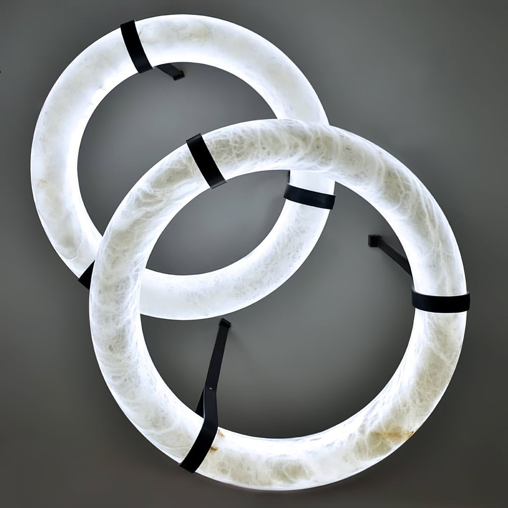 Lampada a sospensione Oslo Alabaster A