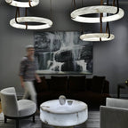 Lampada a sospensione Oslo Alabaster A
