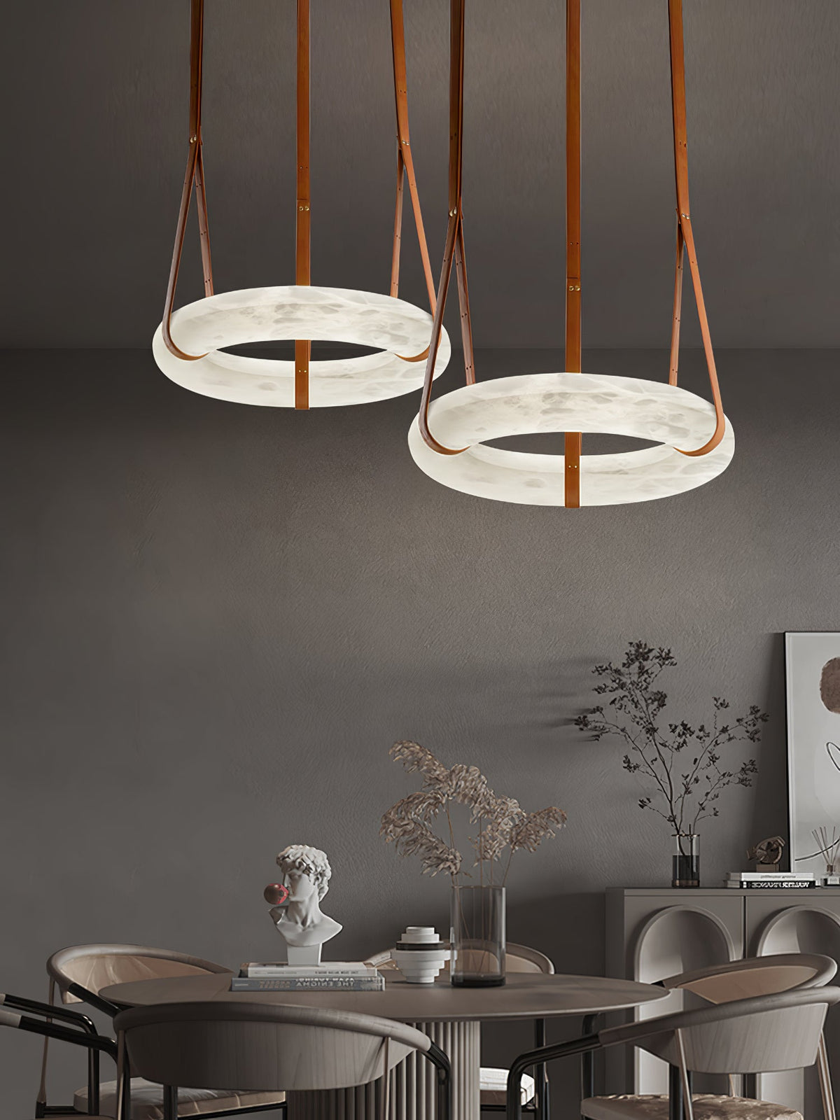 Lampada a sospensione Oslo Alabaster A