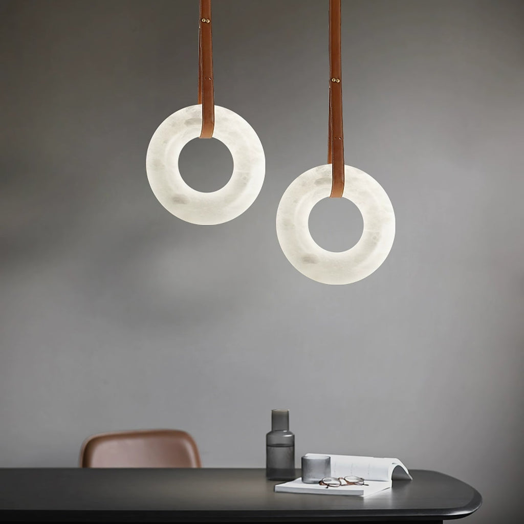 Lampada a sospensione Oslo Alabaster A