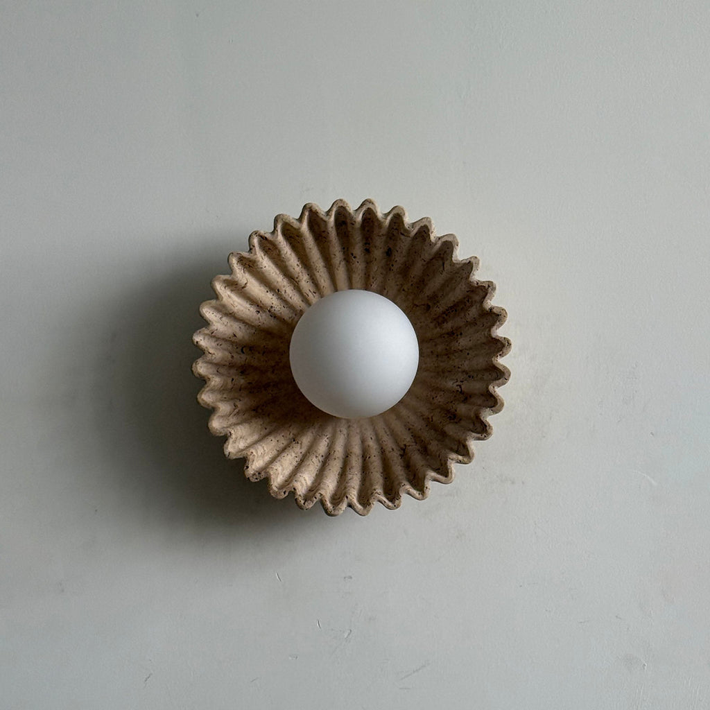 Applique Piccola in Marmo Ostro