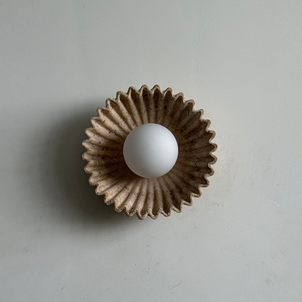Applique Piccola in Marmo Ostro