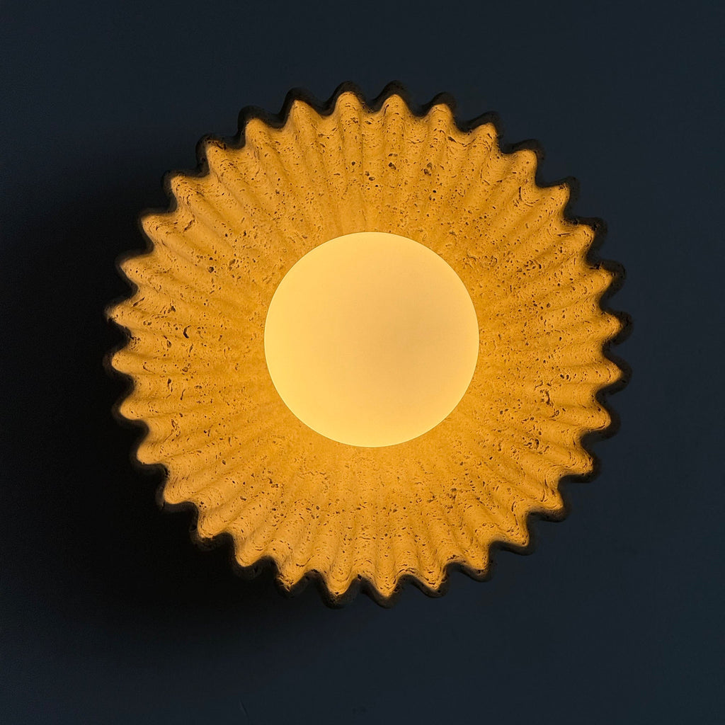 Applique Piccola in Marmo Ostro