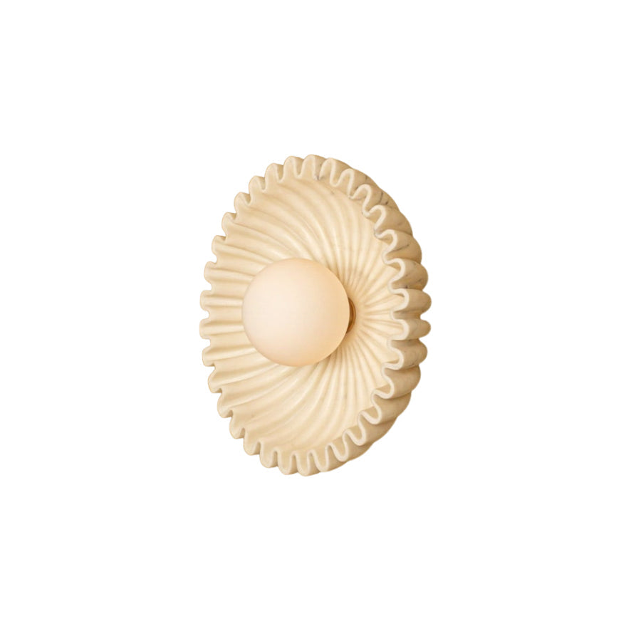 Lampada da Parete in Marmo Ostro