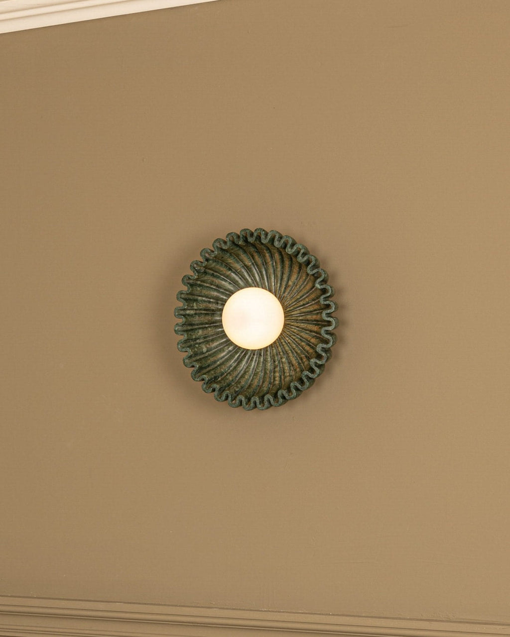Lampada da Parete in Marmo Ostro