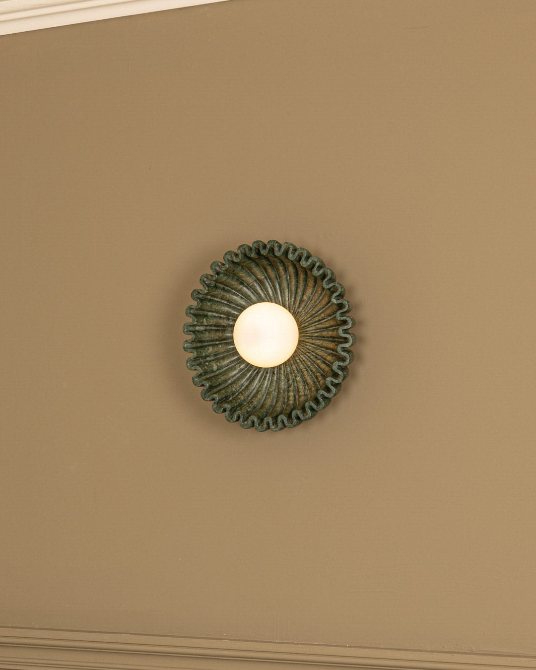 Lampada da Parete in Marmo Ostro