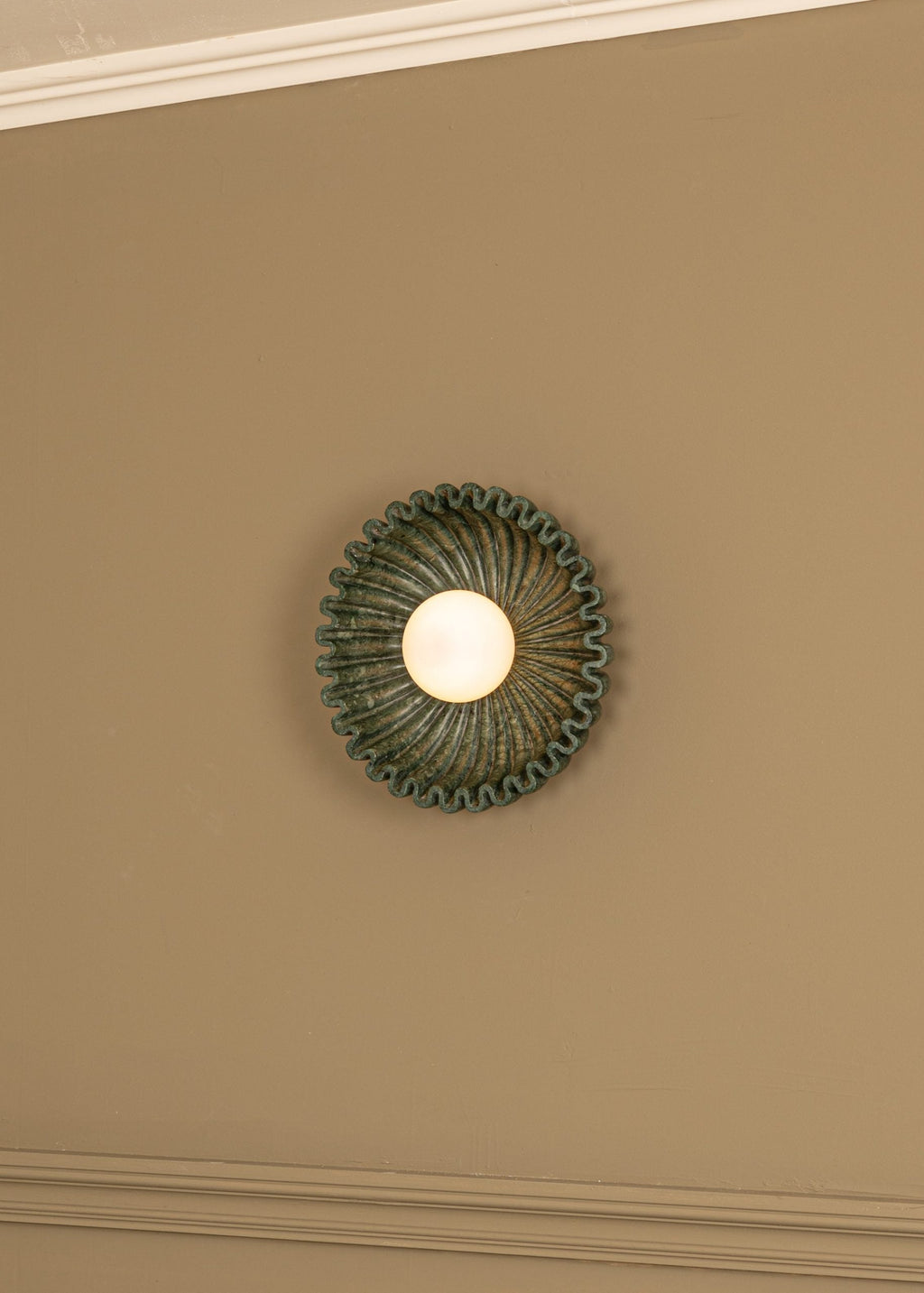 Lampada da Parete in Marmo Ostro