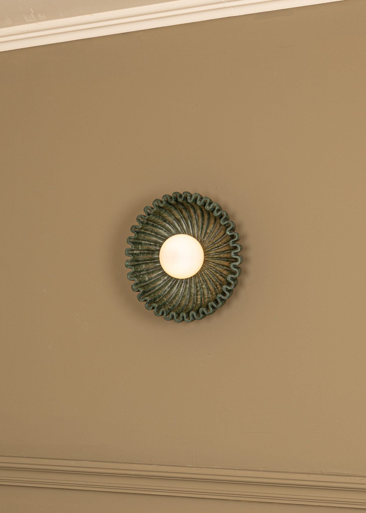 Lampada da Parete in Marmo Ostro