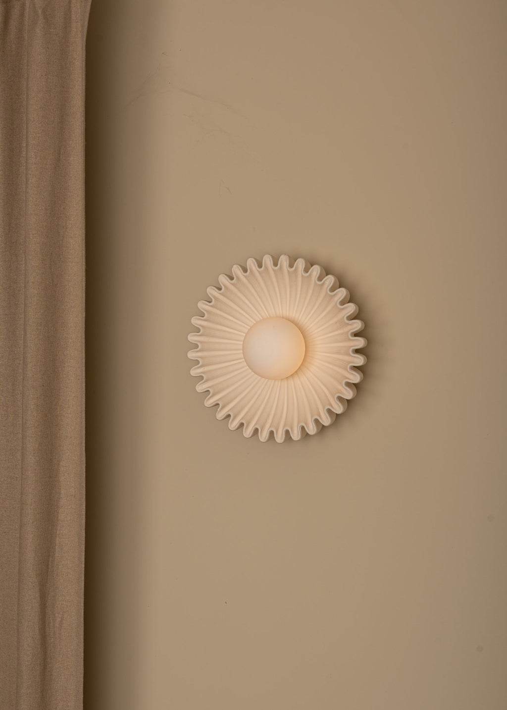 Lampada da Parete in Marmo Ostro