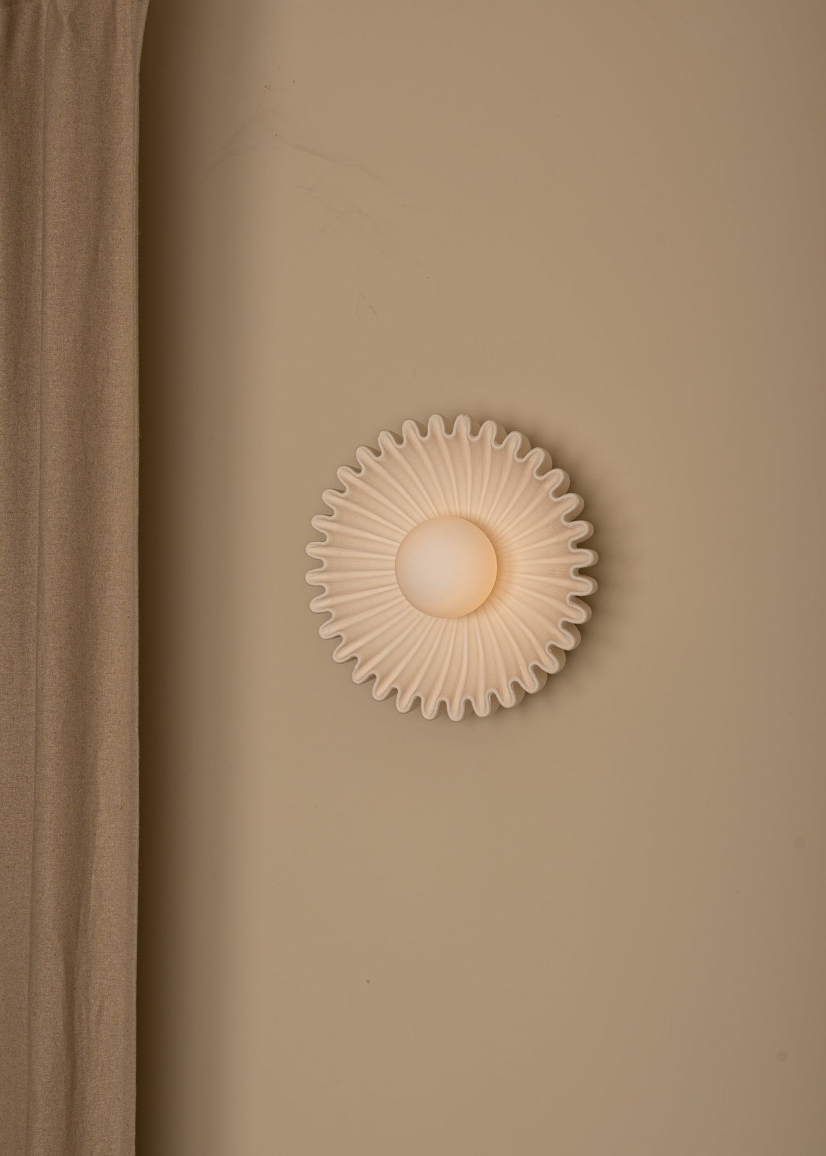 Lampada da Parete in Marmo Ostro