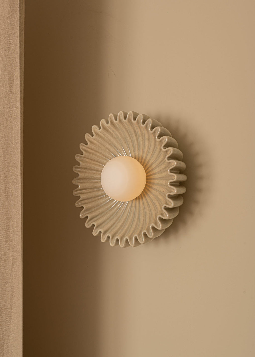 Lampada da Parete in Marmo Ostro