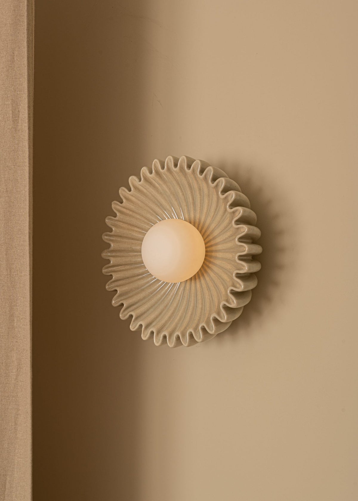 Lampada da Parete in Marmo Ostro
