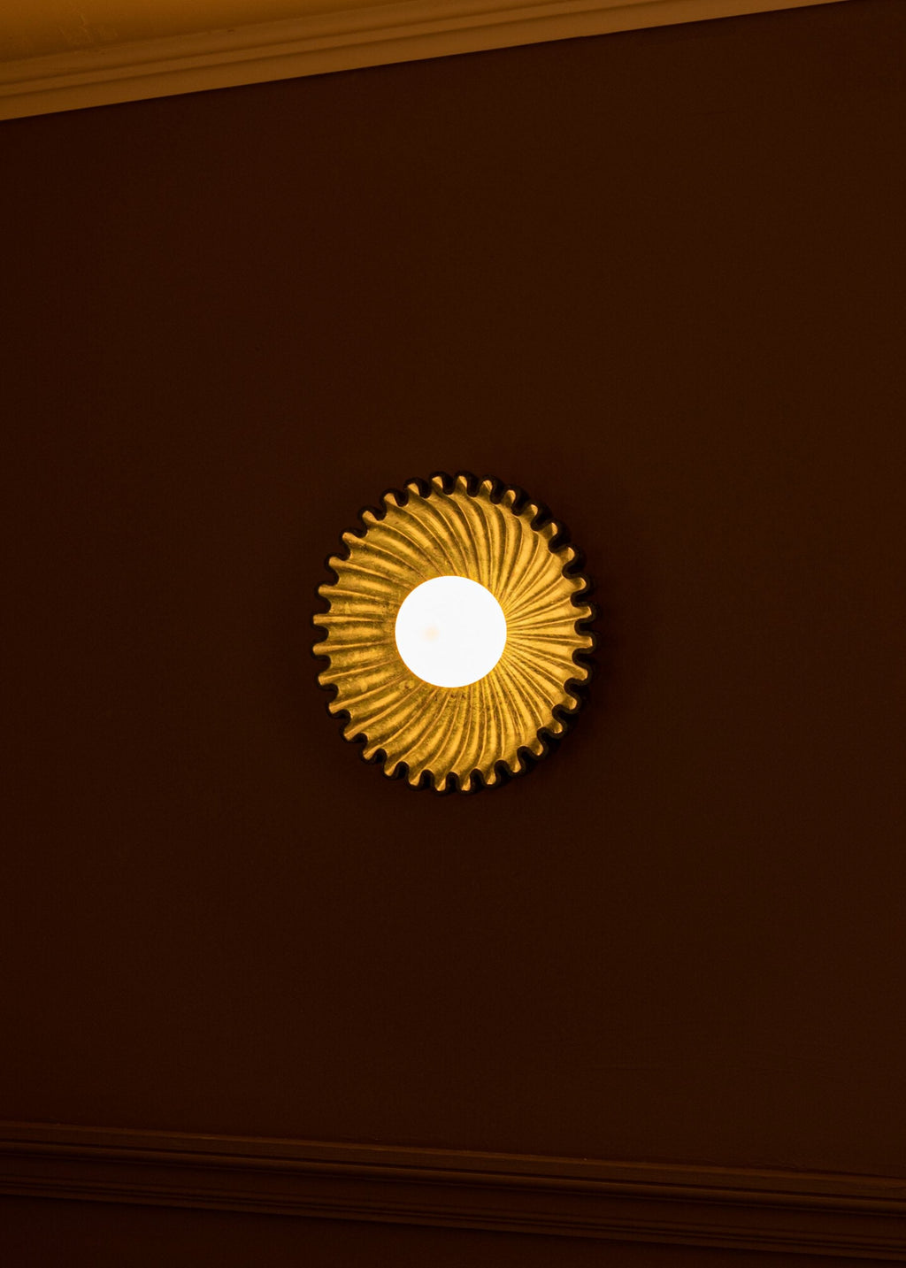 Lampada da Parete in Marmo Ostro