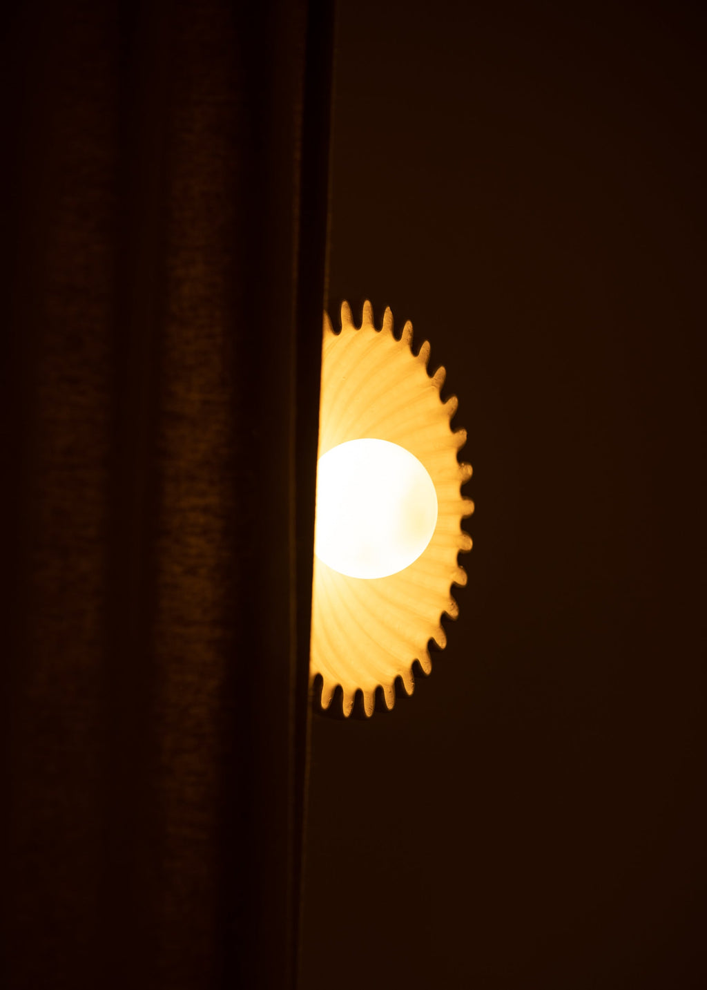 Lampada da Parete in Marmo Ostro