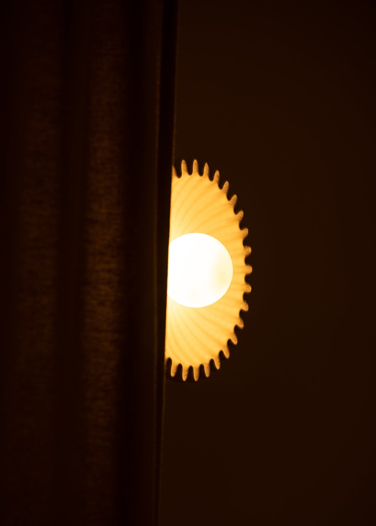Lampada da Parete in Marmo Ostro