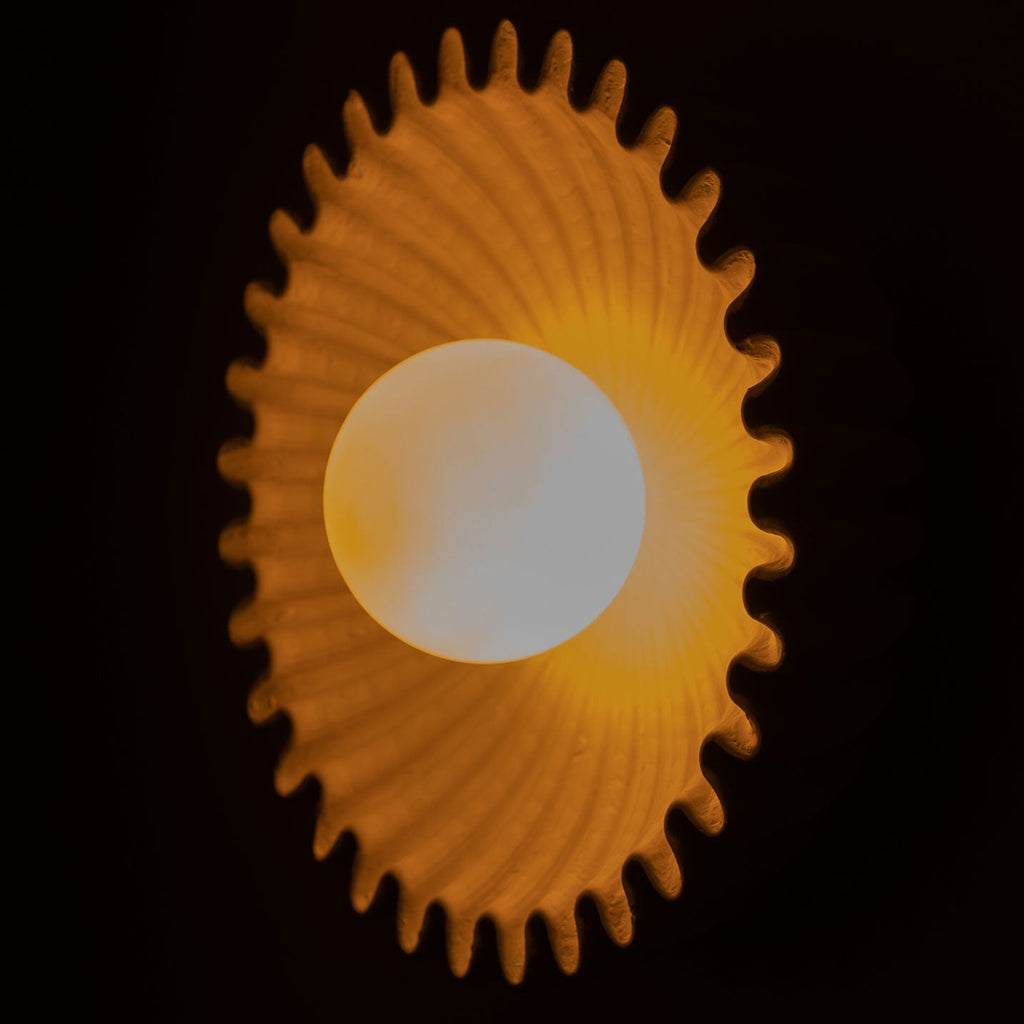 Lampada da Parete in Marmo Ostro