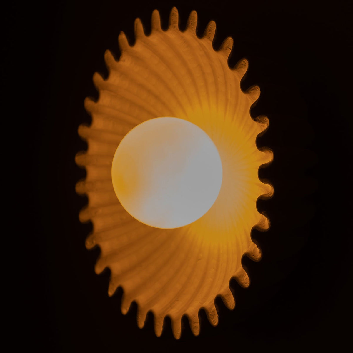 Lampada da Parete in Marmo Ostro