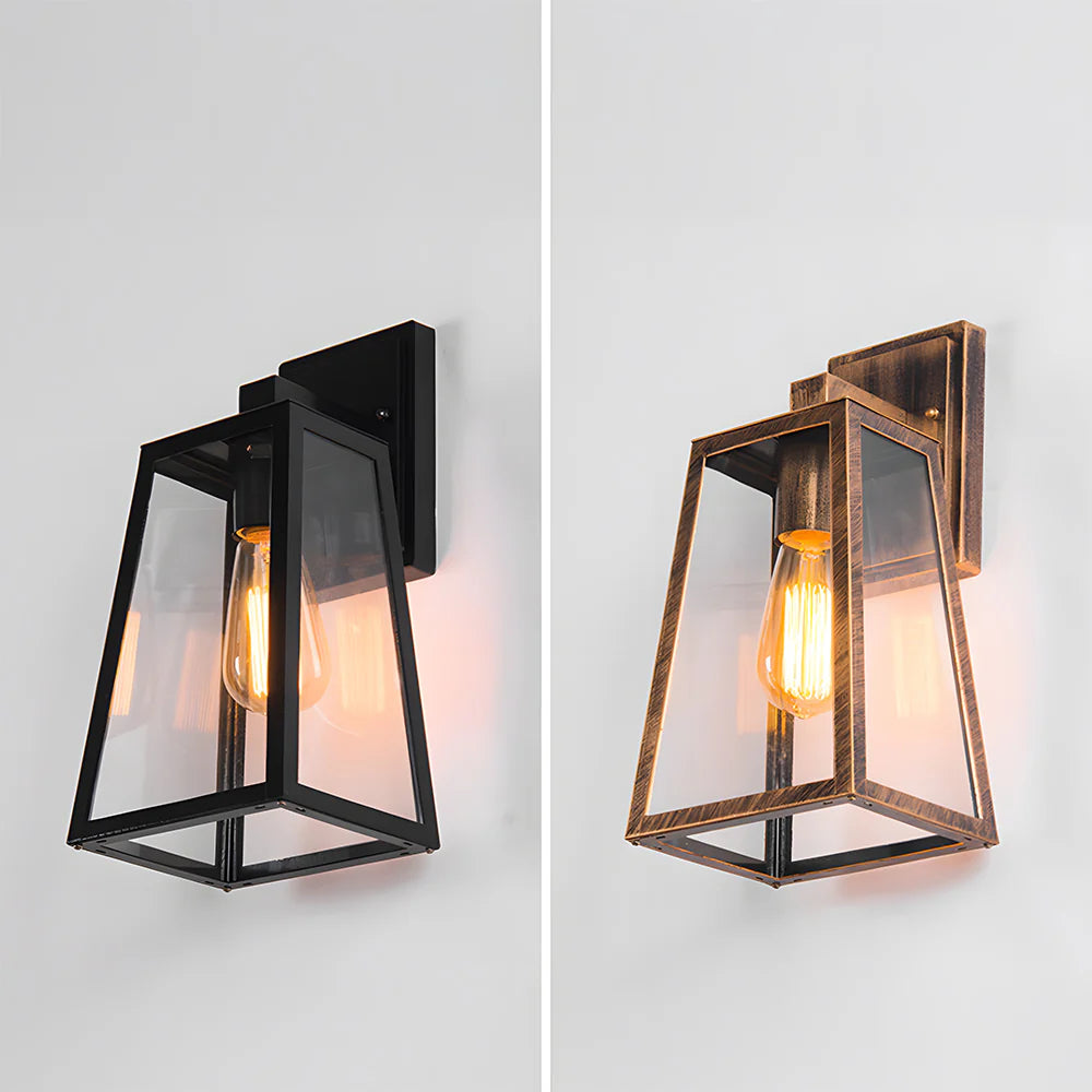 Lampada da Parete Esterna Retro Nordic Industriale