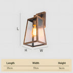 Lampada da Parete Esterna Retro Nordic Industriale