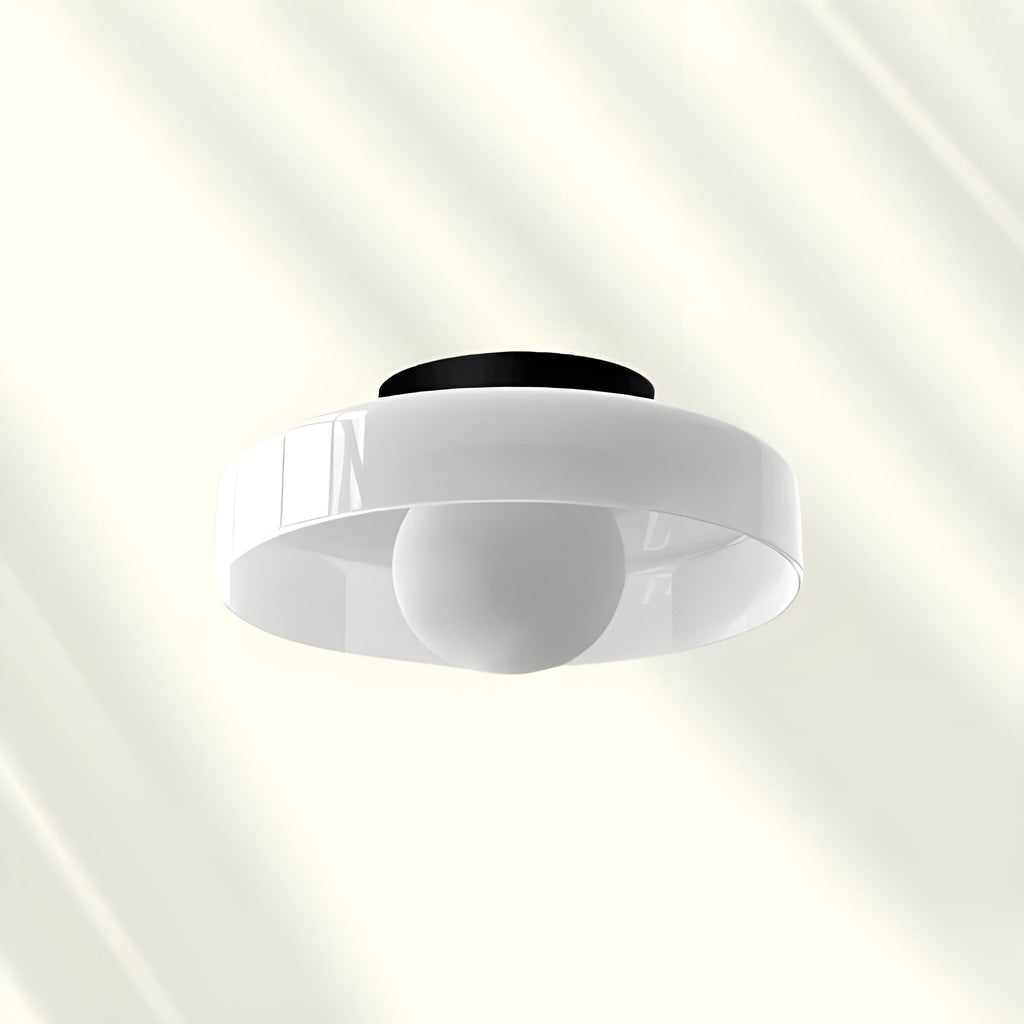 GlowNordic Light - Lampada da soffitto LED in vetro nordico