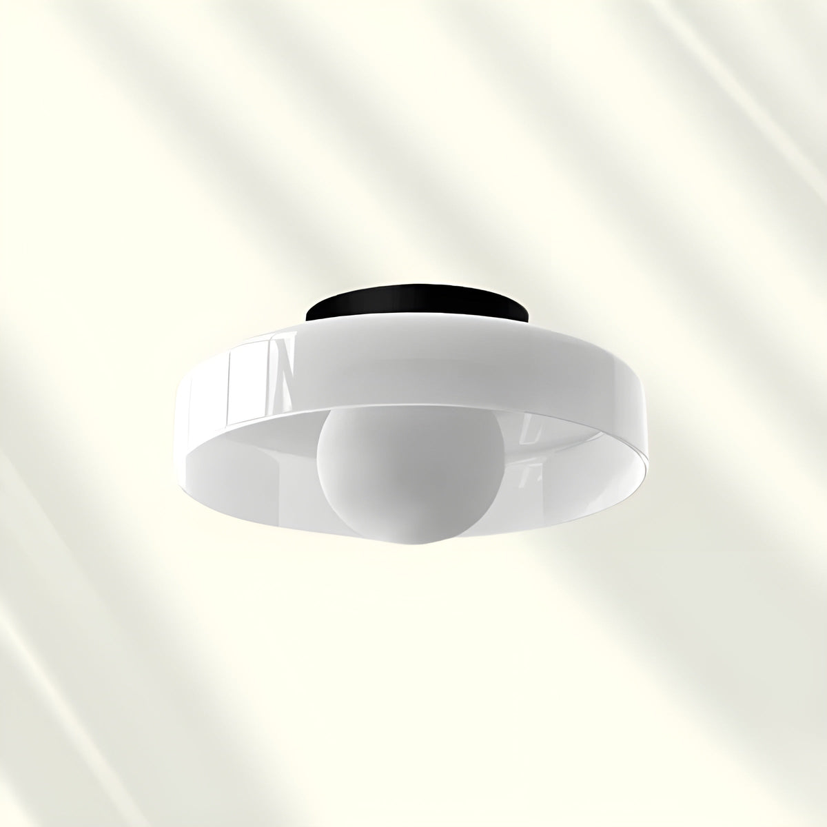 GlowNordic Light - Lampada da soffitto LED in vetro nordico