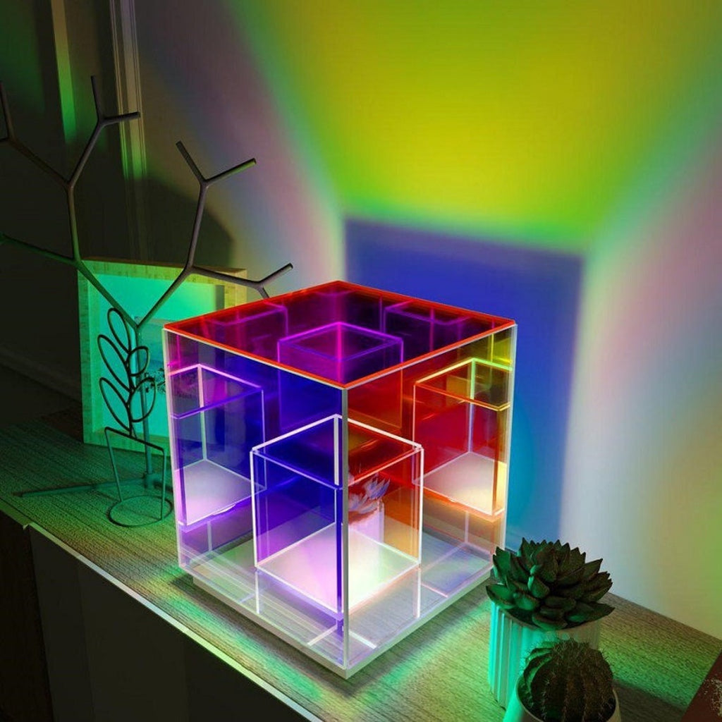Lampada da Tavolo Cubica