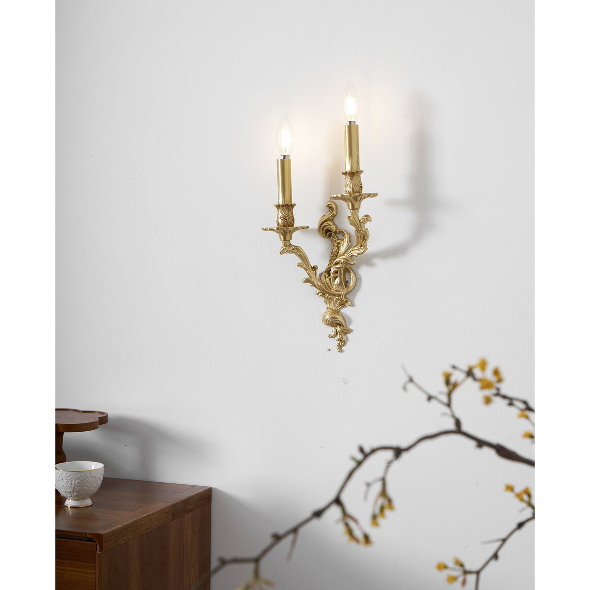 Applique da Parete in Ottone