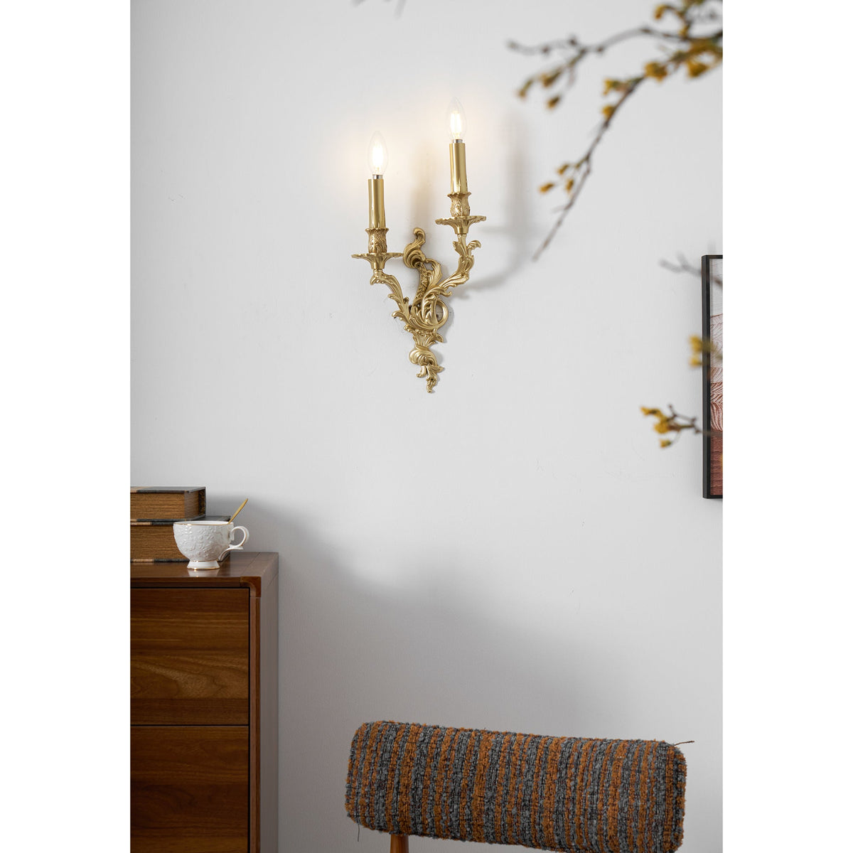 Applique da Parete in Ottone