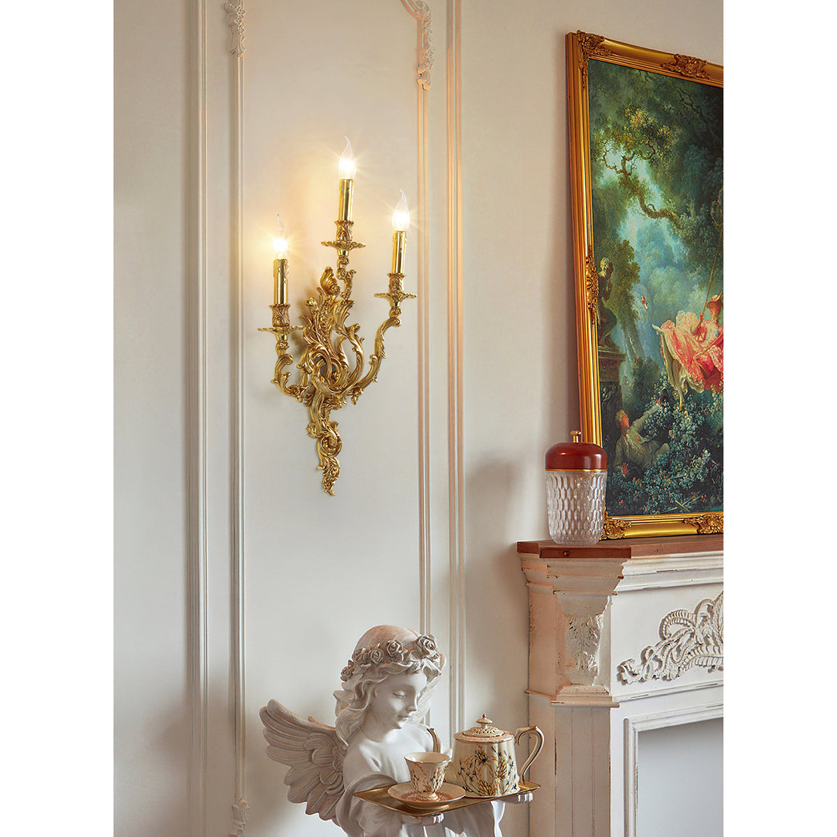 Applique da Parete in Ottone