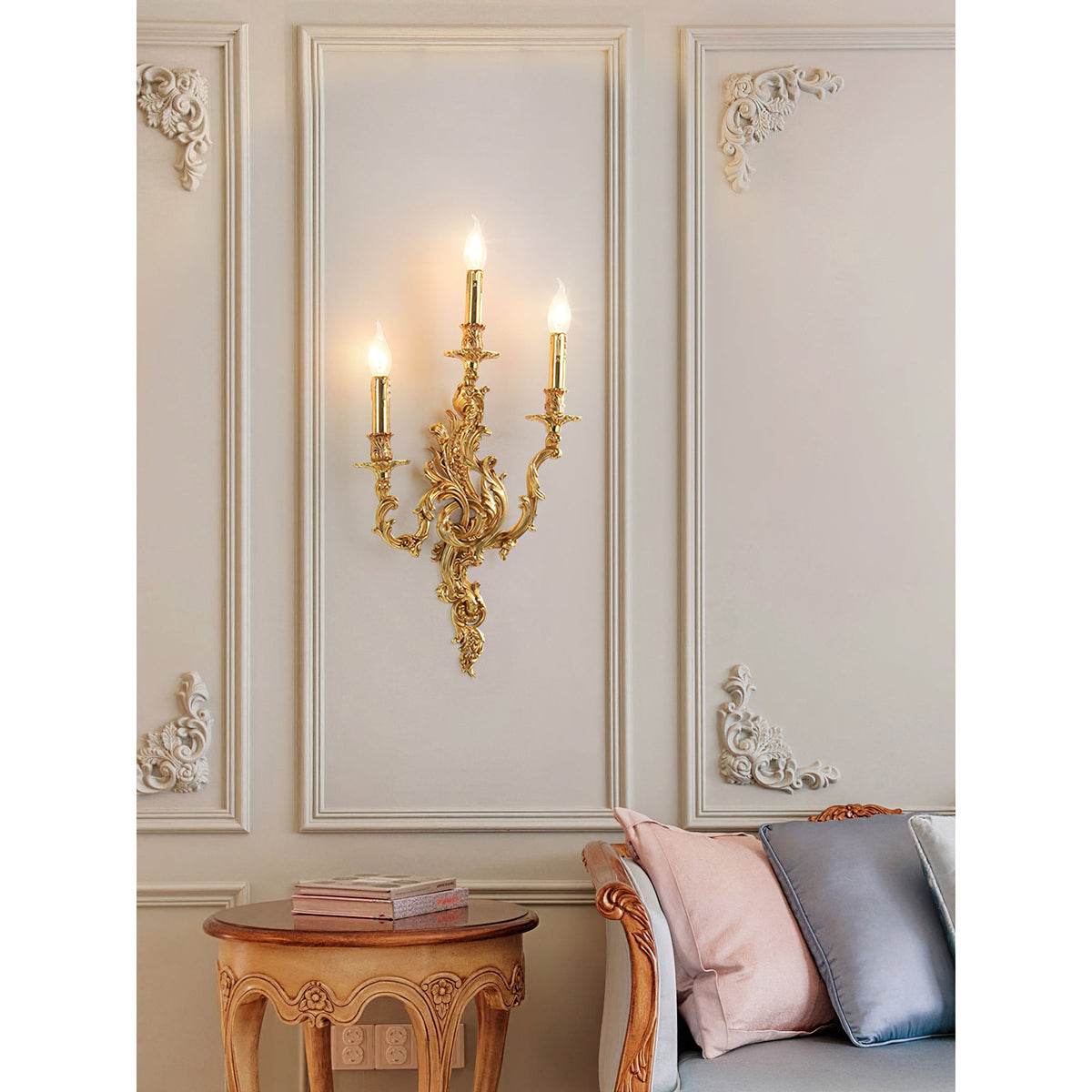 Applique da Parete in Ottone