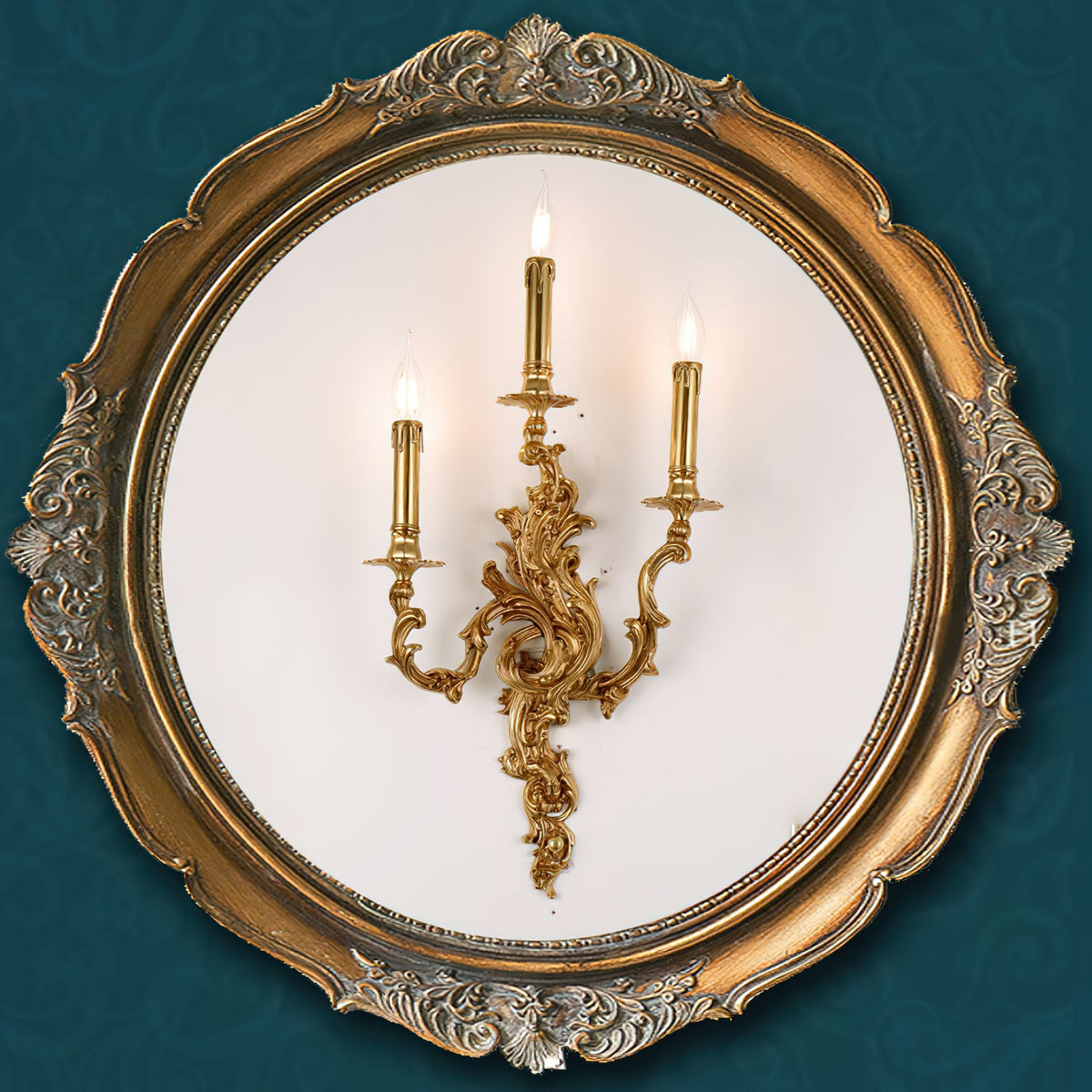 Applique da Parete in Ottone